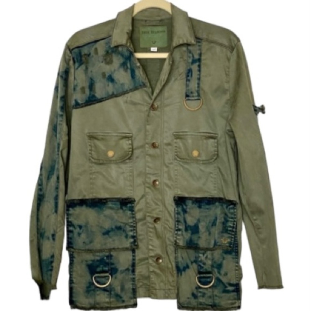 True Religion Mixed Media Jacket
